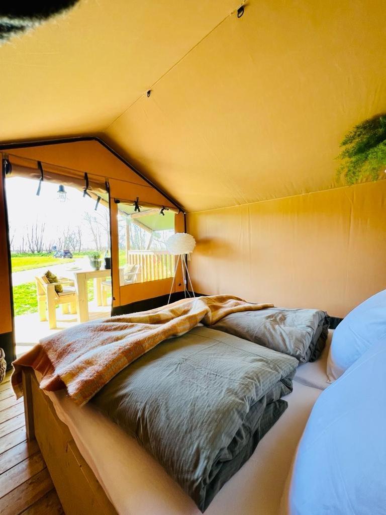 Camping Zee Van Tijd Holwerd Esterno foto